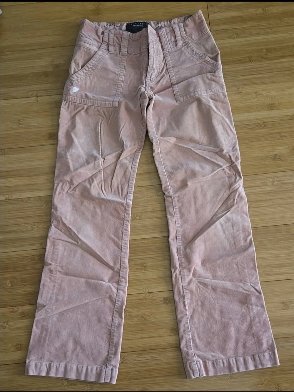 Sanctuary Pink Corduroy Y2K style